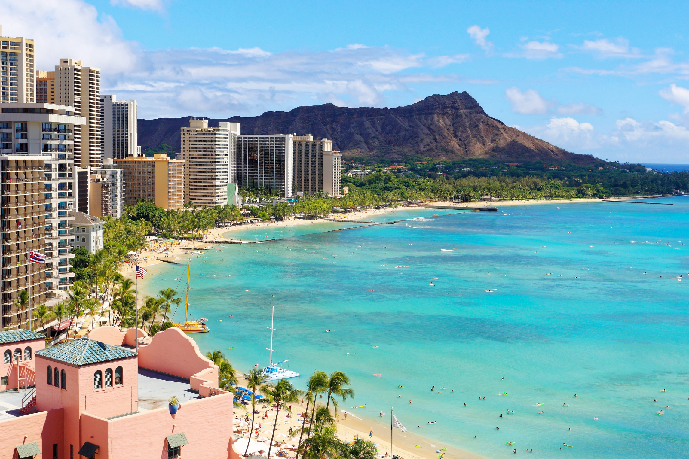 Waikiki Beach, Hawaii