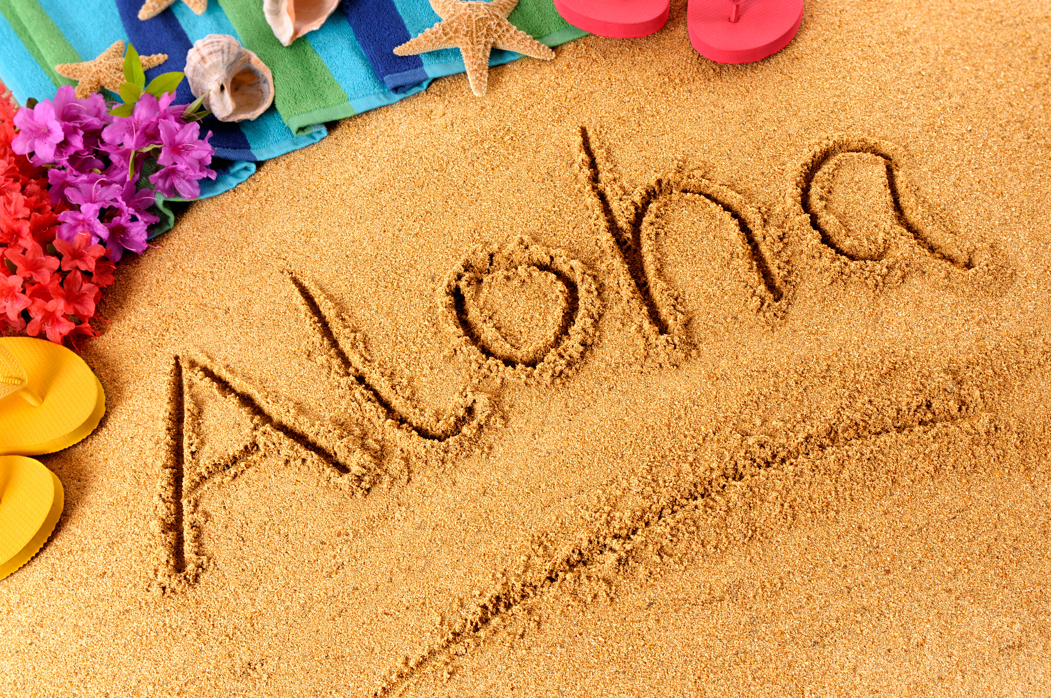 Aloha Beach Writing